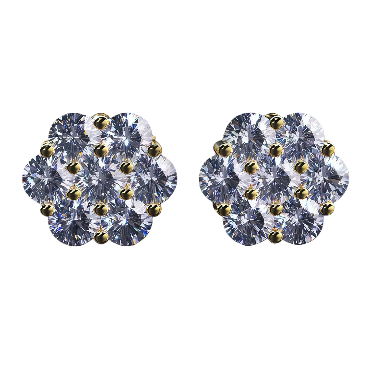 Floral Moissanite