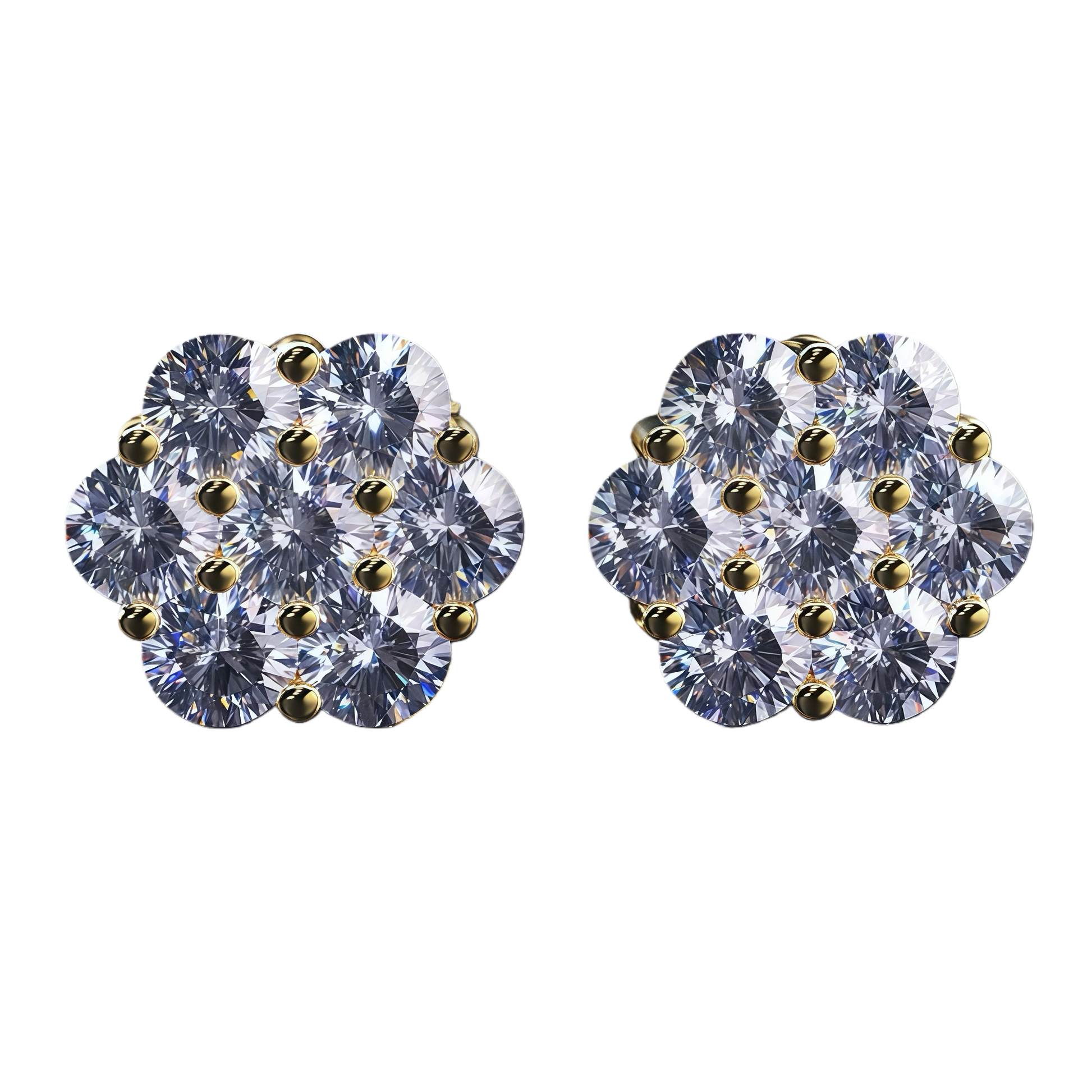 Floral Moissanite
