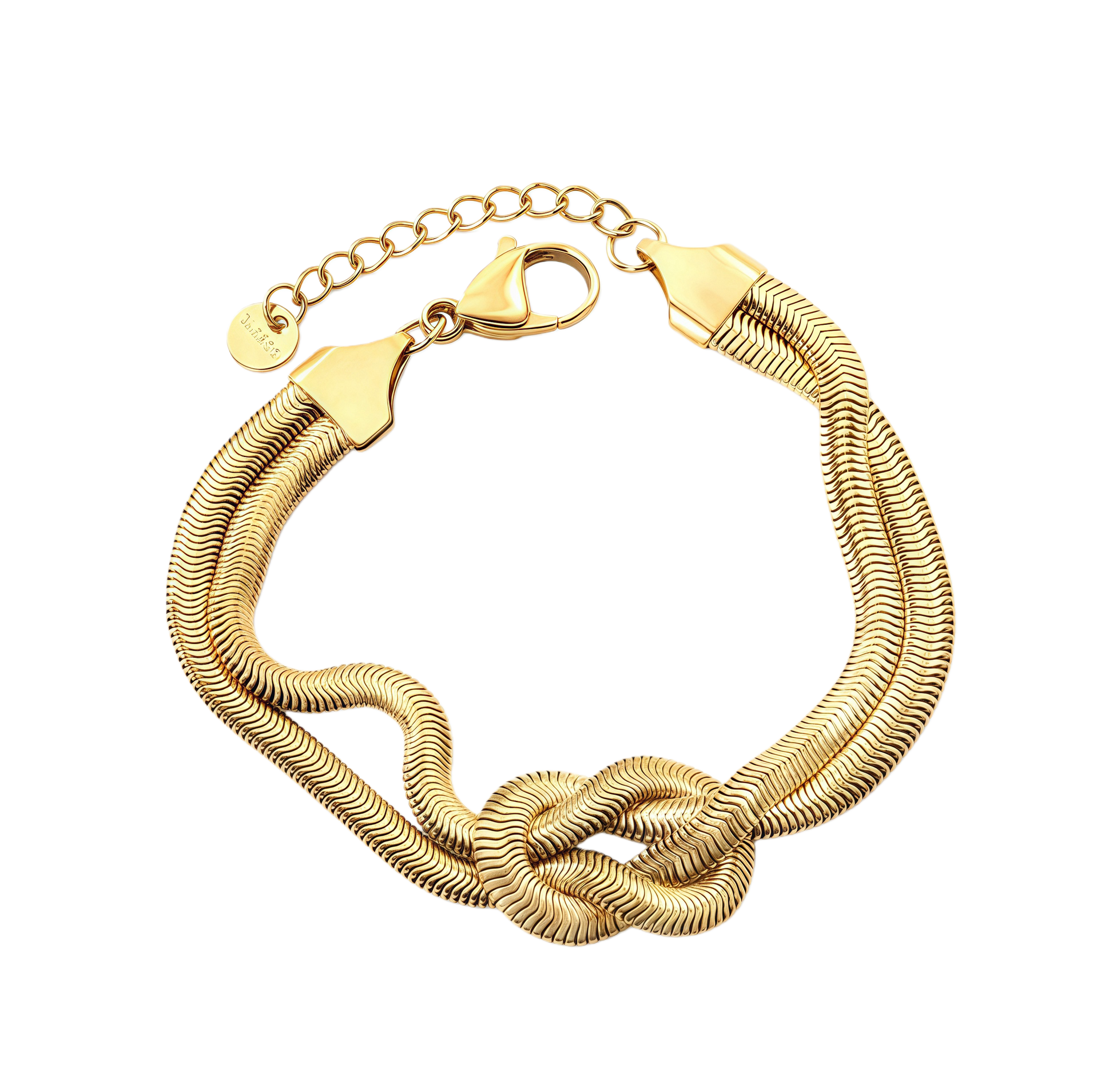 Twist Knot Snake Chain