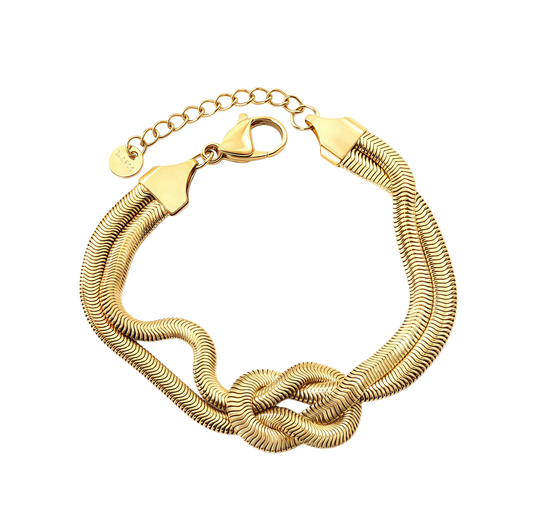 Twist Knot Snake Chain